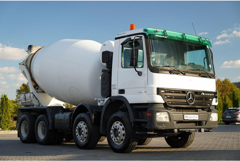 Mercedes-Benz ACTROS 3246 / BETONOMIESZARKA SCHWING STETTER / 8X4 / EPS + SPRZ - Truk pengaduk beton: gambar 1 Mercedes-Benz ACTROS 3246 / BETONOMIESZARKA SCHWING STETTER / 8X4 / EPS + SPRZ - Truk pengaduk beton: gambar 1