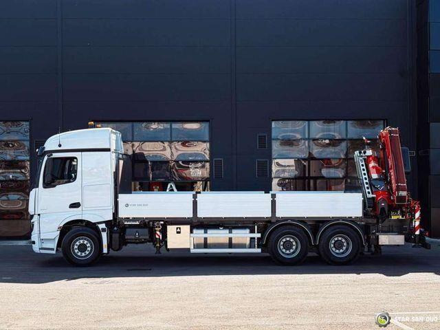 Mercedes-Benz ACTROS 3351 NEW 6x4 Fassi F485 Crane - Truk flatbed, Truk derek: gambar 3 Mercedes-Benz ACTROS 3351 NEW 6x4 Fassi F485 Crane - Truk flatbed, Truk derek: gambar 3
