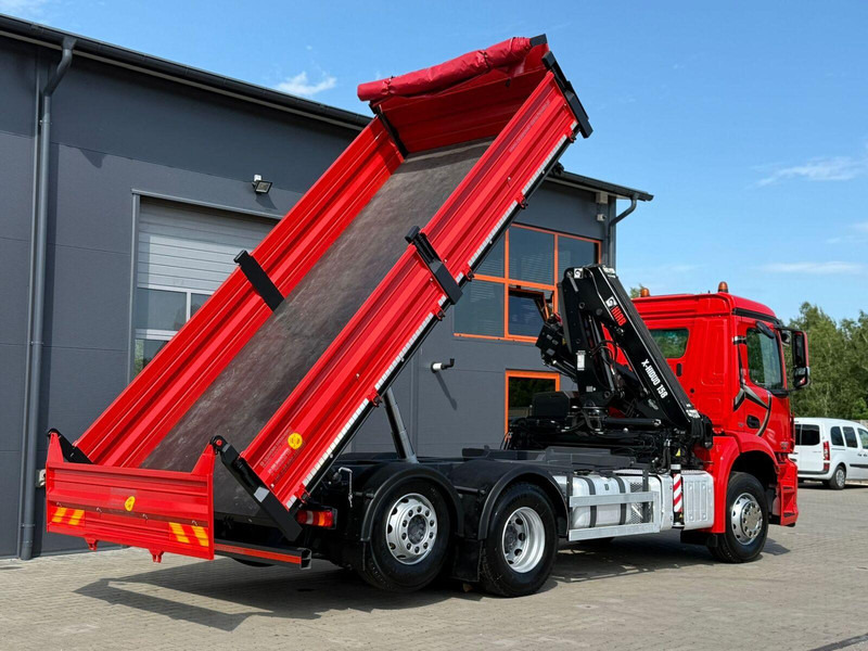 Mercedes-Benz AROCS 2532 // E6 // wywrotka 3-Stronna + HIAB HIDUO 158 B-2 // 6 - Truk jungkit, Truk derek: gambar 3 Mercedes-Benz AROCS 2532 // E6 // wywrotka 3-Stronna + HIAB HIDUO 158 B-2 // 6 - Truk jungkit, Truk derek: gambar 3
