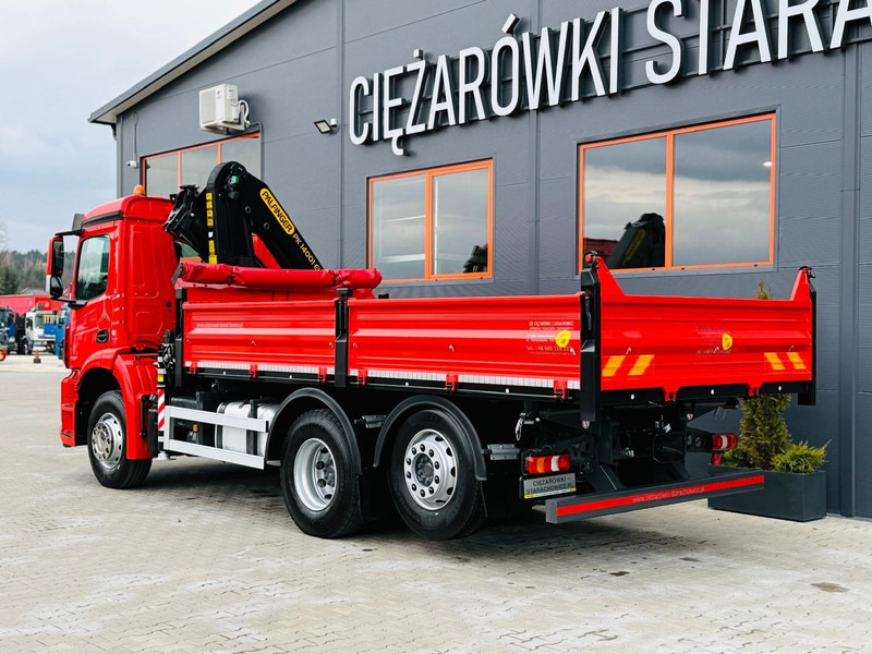 Mercedes-Benz AROCS 2532 // E6 // wywrotka 3-Stronna + PALFINGER PK 14001-EH / - Truk jungkit, Truk derek: gambar 4 Mercedes-Benz AROCS 2532 // E6 // wywrotka 3-Stronna + PALFINGER PK 14001-EH / - Truk jungkit, Truk derek: gambar 4