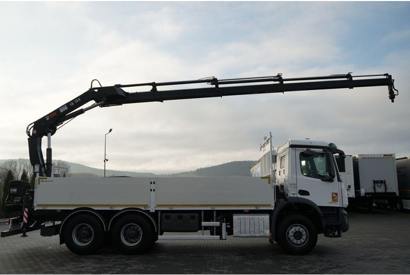 Mercedes-Benz AROCS 2640 / 6x4 / SKRZYNIOWY - 6,5 M / HDS HIAB 144 / wysów: 12 - Truk flatbed, Truk derek: gambar 5 Mercedes-Benz AROCS 2640 / 6x4 / SKRZYNIOWY - 6,5 M / HDS HIAB 144 / wysów: 12 - Truk flatbed, Truk derek: gambar 5