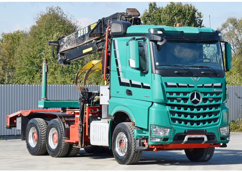 Mercedes-Benz AROCS 3363 *HOLZTRANSPORTER * LOGLIFT 251S /6x4 - Truk logging, Truk derek: gambar 4 Mercedes-Benz AROCS 3363 *HOLZTRANSPORTER * LOGLIFT 251S /6x4 - Truk logging, Truk derek: gambar 4