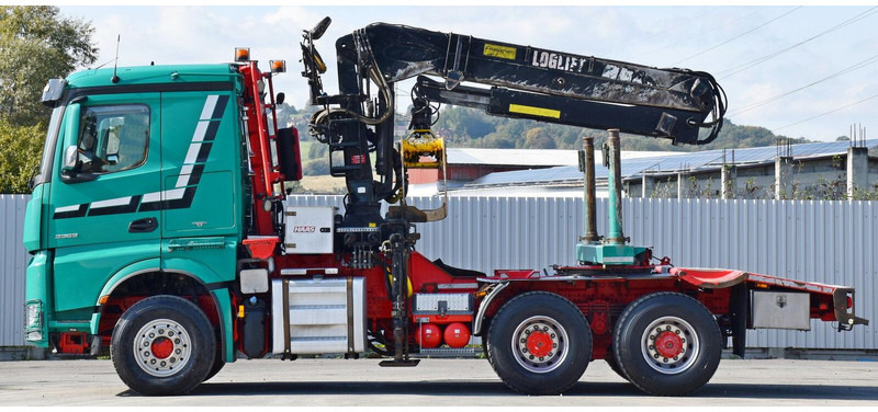 Mercedes-Benz AROCS 3363 *HOLZTRANSPORTER * LOGLIFT 251S /6x4 - Truk logging, Truk derek: gambar 5 Mercedes-Benz AROCS 3363 *HOLZTRANSPORTER * LOGLIFT 251S /6x4 - Truk logging, Truk derek: gambar 5