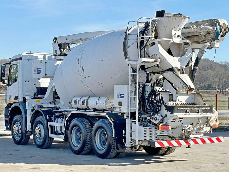Truk pengaduk beton Mercedes-Benz AROCS 3743 * Betonpumpe + FUNK * 8x4 * TOP: gambar 6 Truk pengaduk beton Mercedes-Benz AROCS 3743 * Betonpumpe + FUNK * 8x4 * TOP: gambar 6