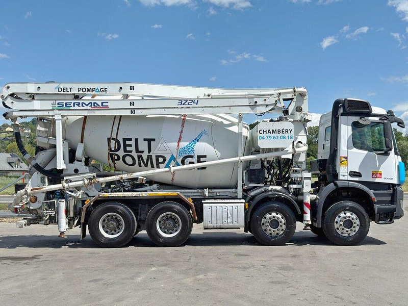 Mercedes-Benz AROCS 3743 * Betonpumpe + FUNK * 8x4 * TOP - Truk pengaduk beton: gambar 5 Mercedes-Benz AROCS 3743 * Betonpumpe + FUNK * 8x4 * TOP - Truk pengaduk beton: gambar 5