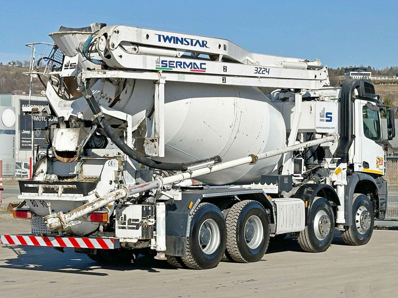Mercedes-Benz AROCS 3743 * Betonpumpe + FUNK * 8x4 * TOP - Truk pengaduk beton: gambar 5 Mercedes-Benz AROCS 3743 * Betonpumpe + FUNK * 8x4 * TOP - Truk pengaduk beton: gambar 5