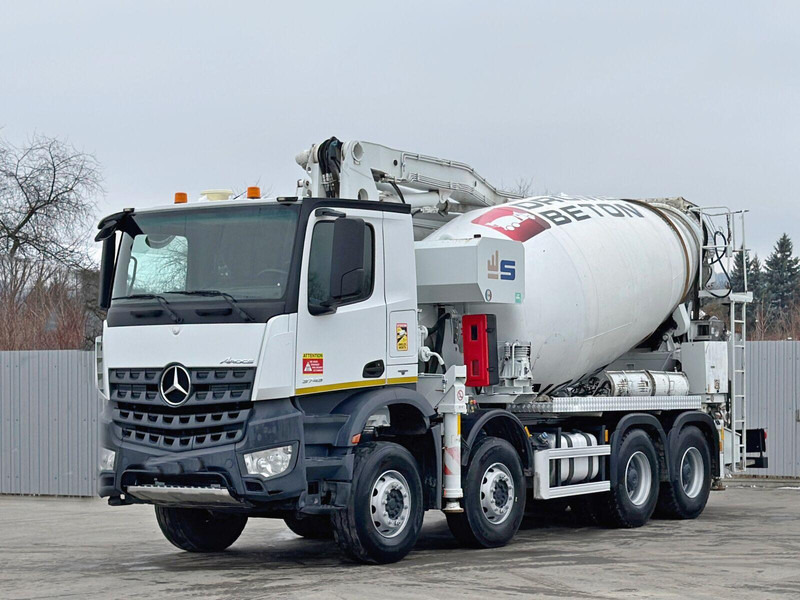 Mercedes-Benz AROCS 3743 - Truk pompa beton: gambar 2 Mercedes-Benz AROCS 3743 - Truk pompa beton: gambar 2