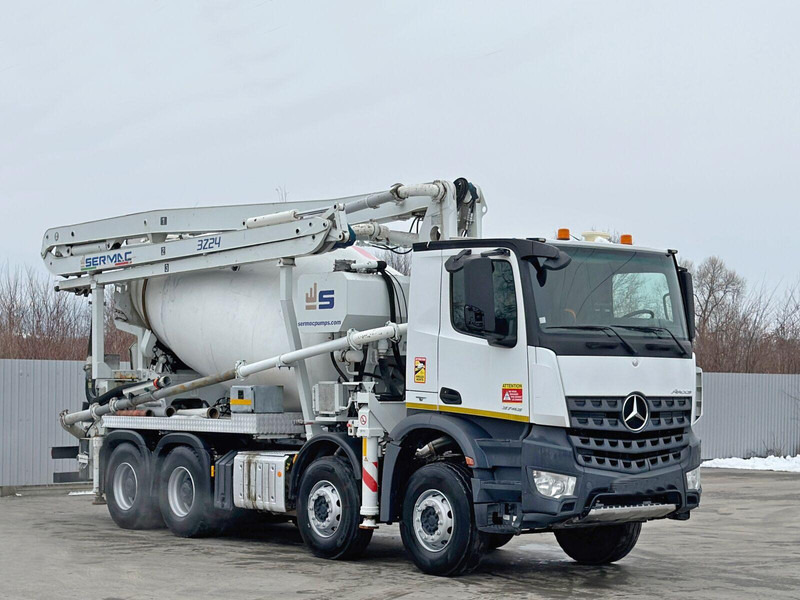 Mercedes-Benz AROCS 3743 - Truk pompa beton: gambar 1 Mercedes-Benz AROCS 3743 - Truk pompa beton: gambar 1