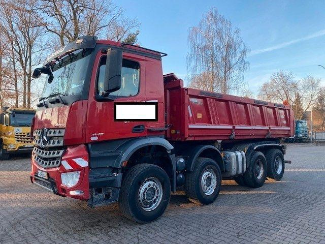 Mercedes-Benz AROCS 4148 8x4 EUR 6 KIPPER MEILLER BORDMATIK - Truk jungkit: gambar 1 Mercedes-Benz AROCS 4148 8x4 EUR 6 KIPPER MEILLER BORDMATIK - Truk jungkit: gambar 1
