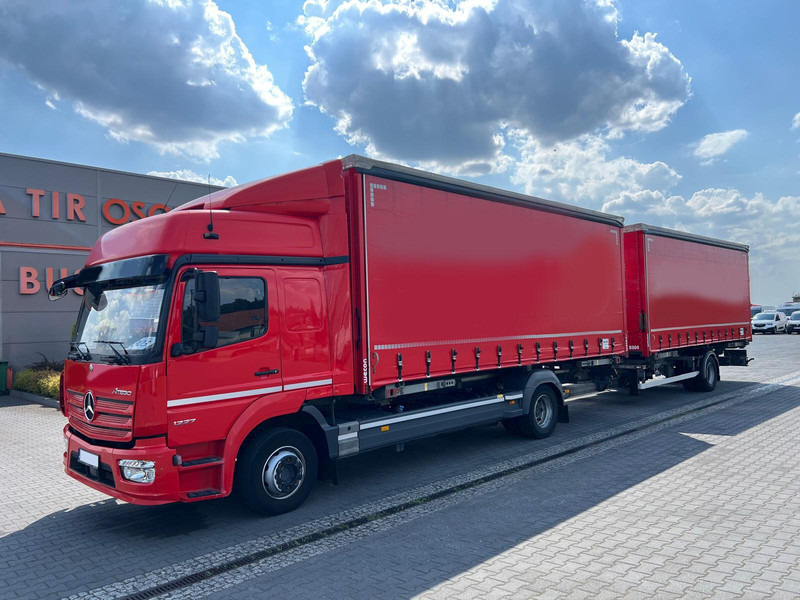 Mercedes-Benz ATEGO 1227 BDF WECHSELFAHRGESTELL CURTAIN PLANE TRAILER 1.HAND - Truk dengan terpal samping: gambar 1 Mercedes-Benz ATEGO 1227 BDF WECHSELFAHRGESTELL CURTAIN PLANE TRAILER 1.HAND - Truk dengan terpal samping: gambar 1