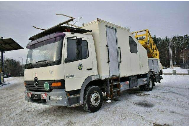 Mercedes-Benz ATEGO 1323 PK 8000T RAIL Platform - Platform udara yang dipasang di truk: gambar 2 Mercedes-Benz ATEGO 1323 PK 8000T RAIL Platform - Platform udara yang dipasang di truk: gambar 2