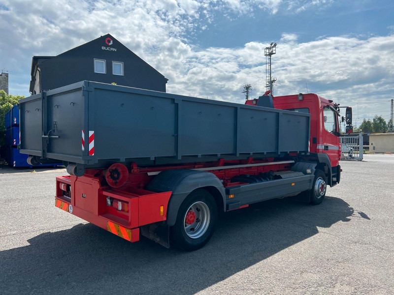 Mercedes-Benz ATEGO 1524, ABROLLKIPPER HIAB 1570MM - Truk flatbed, Truk derek: gambar 2 Mercedes-Benz ATEGO 1524, ABROLLKIPPER HIAB 1570MM - Truk flatbed, Truk derek: gambar 2