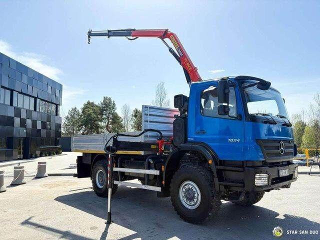 Mercedes-Benz AXOR 1824 4x4 PALFINGER PK 8500 Crane Kran - Truk jungkit, Truk derek: gambar 2 Mercedes-Benz AXOR 1824 4x4 PALFINGER PK 8500 Crane Kran - Truk jungkit, Truk derek: gambar 2