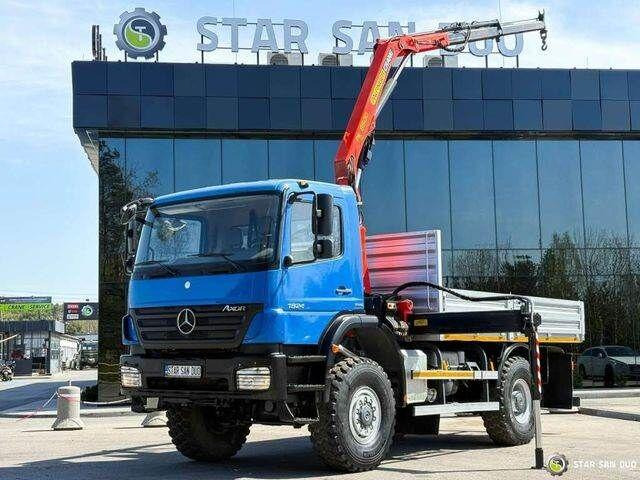 Mercedes-Benz AXOR 1824 4x4 PALFINGER PK 8500 Crane Kran - Truk jungkit, Truk derek: gambar 1 Mercedes-Benz AXOR 1824 4x4 PALFINGER PK 8500 Crane Kran - Truk jungkit, Truk derek: gambar 1