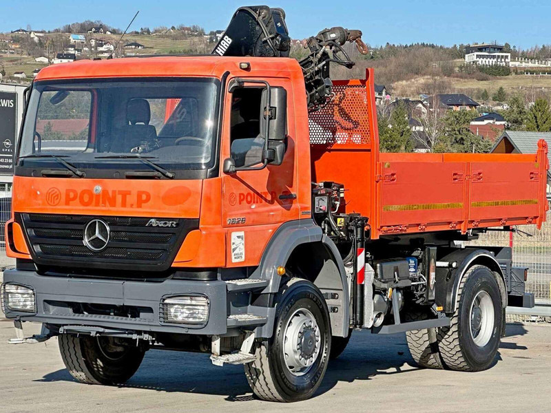 Mercedes-Benz AXOR 1829 * HIAB 1111 HIDUO + FUNK * TOP * 4x4 - Truk jungkit, Truk derek: gambar 3 Mercedes-Benz AXOR 1829 * HIAB 1111 HIDUO + FUNK * TOP * 4x4 - Truk jungkit, Truk derek: gambar 3