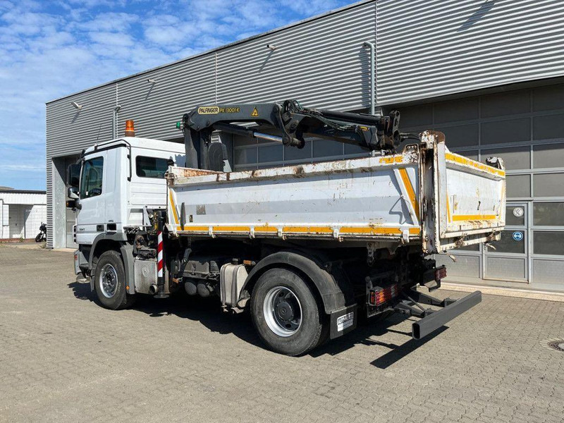 Mercedes-Benz Actros 1841 K 3-Way Meiller Tipper Crane Palfinger PK 13001-KA - Truk jungkit, Truk derek: gambar 4 Mercedes-Benz Actros 1841 K 3-Way Meiller Tipper Crane Palfinger PK 13001-KA - Truk jungkit, Truk derek: gambar 4