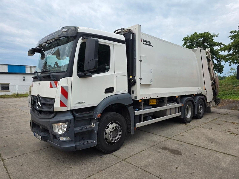 Mercedes-Benz Actros 2533 - Garbage truck - Truk sampah: gambar 1 Mercedes-Benz Actros 2533 - Garbage truck - Truk sampah: gambar 1