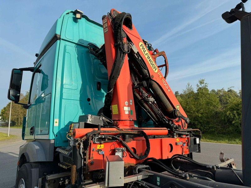 Mercedes-Benz Actros 2540 6x2 Abrollkipper Kran PK 11001 - Truk flatbed, Truk derek: gambar 4 Mercedes-Benz Actros 2540 6x2 Abrollkipper Kran PK 11001 - Truk flatbed, Truk derek: gambar 4