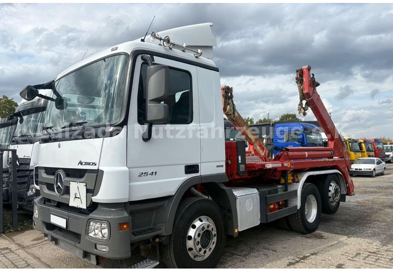 Mercedes-Benz Actros 2541 - Meiller AK 16 T Absetzkipper - Truk skip loader: gambar 1 Mercedes-Benz Actros 2541 - Meiller AK 16 T Absetzkipper - Truk skip loader: gambar 1