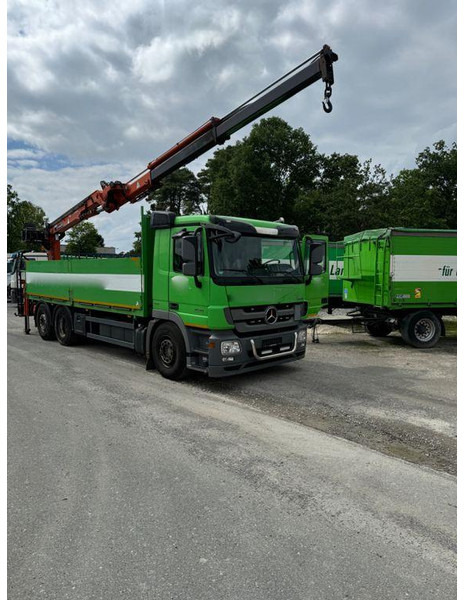 Mercedes-Benz Actros 2541 mit Atlas -Kran - Truk flatbed, Truk derek: gambar 3 Mercedes-Benz Actros 2541 mit Atlas -Kran - Truk flatbed, Truk derek: gambar 3