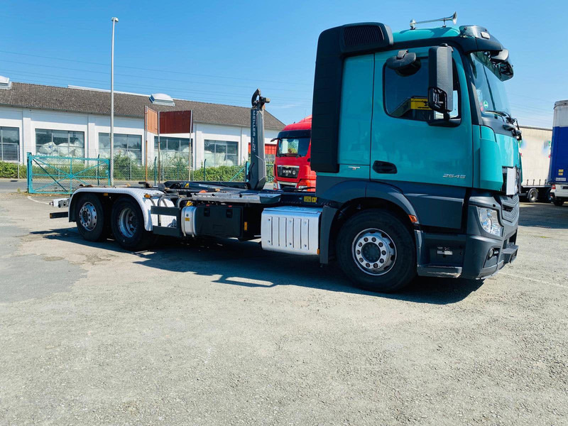Mercedes-Benz Actros 2545 Meileraufbau GUTER ZUSTAND - Truk flatbed, Truk derek: gambar 4 Mercedes-Benz Actros 2545 Meileraufbau GUTER ZUSTAND - Truk flatbed, Truk derek: gambar 4