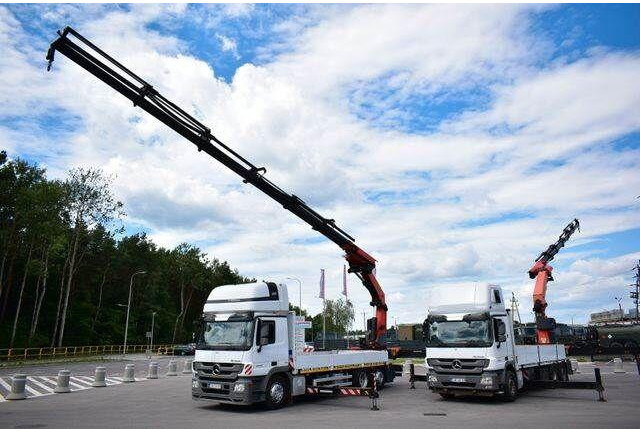 Mercedes-Benz Actros 2546 6x2 Palfinger PK 53002 Crane Kran - Truk flatbed, Truk derek: gambar 4 Mercedes-Benz Actros 2546 6x2 Palfinger PK 53002 Crane Kran - Truk flatbed, Truk derek: gambar 4