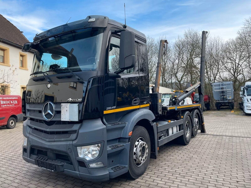 Mercedes-Benz Antos 2545 - Meiller AK 16 MT Absetzkipper - Truk skip loader: gambar 1 Mercedes-Benz Antos 2545 - Meiller AK 16 MT Absetzkipper - Truk skip loader: gambar 1