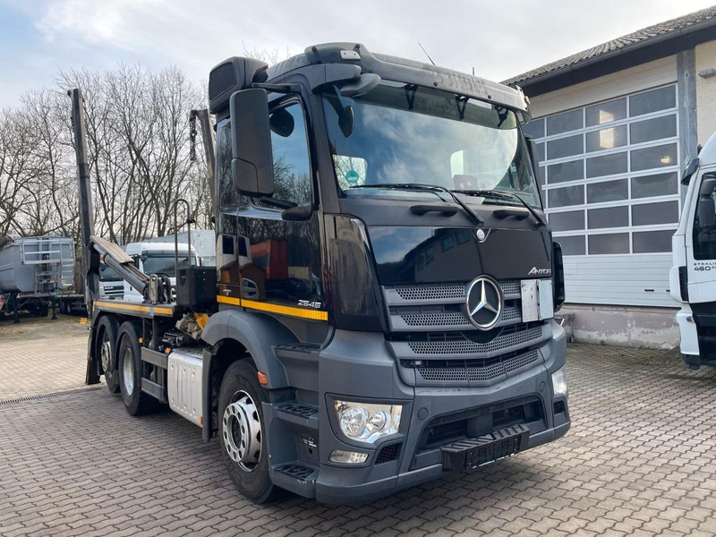 Mercedes-Benz Antos 2545 - Meiller AK 16 MT Absetzkipper - Truk skip loader: gambar 2 Mercedes-Benz Antos 2545 - Meiller AK 16 MT Absetzkipper - Truk skip loader: gambar 2