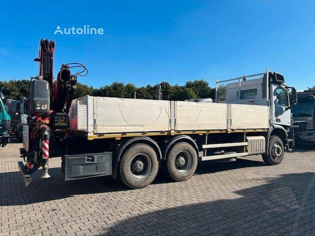 Mercedes-Benz Arocs 2636 - Flatbed truck + crane - Truk flatbed, Truk derek: gambar 5 Mercedes-Benz Arocs 2636 - Flatbed truck + crane - Truk flatbed, Truk derek: gambar 5