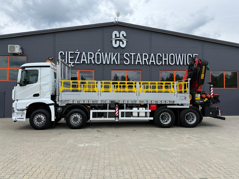 Mercedes-Benz Arocs Actros 3236 // E6 // 8x4 // Palfinger PK4800 - Truk flatbed, Truk derek: gambar 2 Mercedes-Benz Arocs Actros 3236 // E6 // 8x4 // Palfinger PK4800 - Truk flatbed, Truk derek: gambar 2