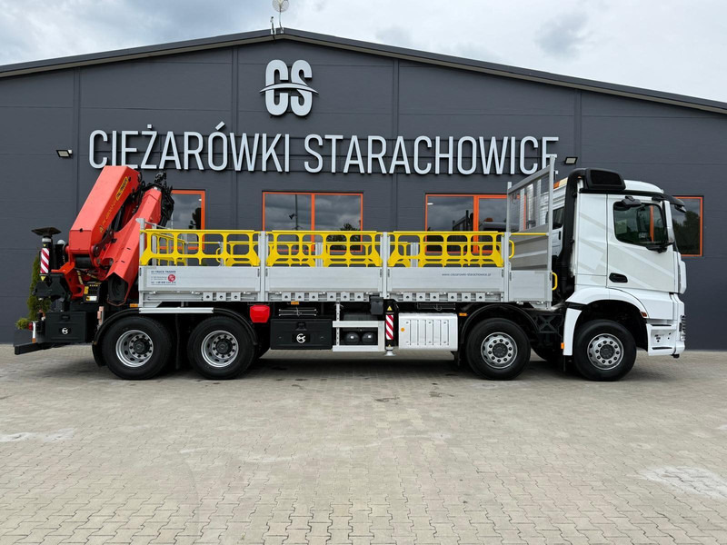 Mercedes-Benz Arocs Actros 3236 // E6 // 8x4 // Palfinger PK4800 - Truk flatbed, Truk derek: gambar 5 Mercedes-Benz Arocs Actros 3236 // E6 // 8x4 // Palfinger PK4800 - Truk flatbed, Truk derek: gambar 5