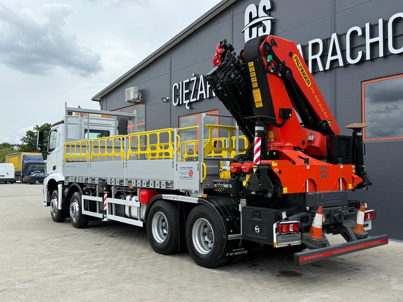 Mercedes-Benz Arocs Actros 3236 // E6 // 8x4 // Palfinger PK4800 - Truk flatbed, Truk derek: gambar 3 Mercedes-Benz Arocs Actros 3236 // E6 // 8x4 // Palfinger PK4800 - Truk flatbed, Truk derek: gambar 3