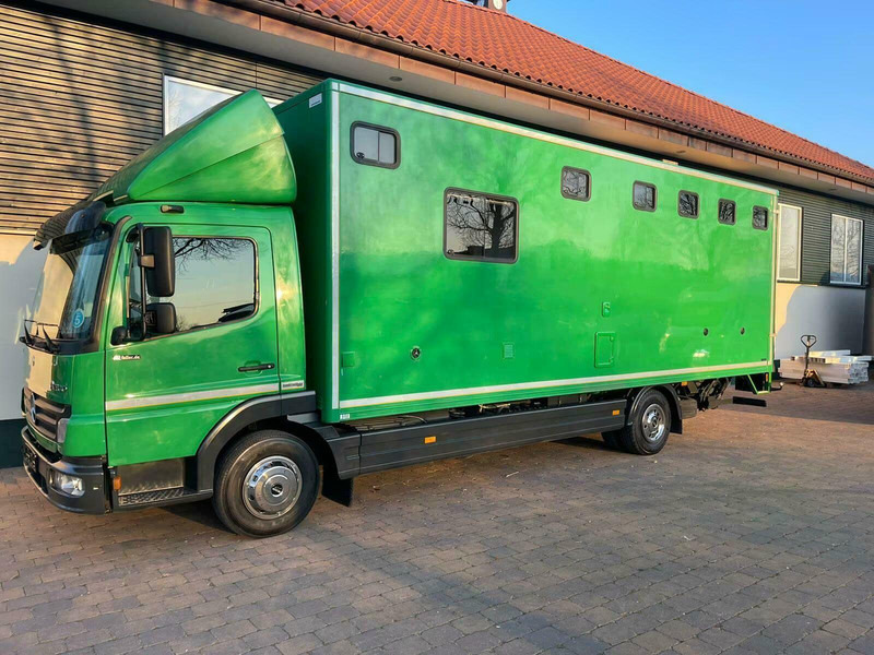 Mercedes-Benz Atego 1018 - Horse transporter - Truk pengangkut kuda: gambar 1 Mercedes-Benz Atego 1018 - Horse transporter - Truk pengangkut kuda: gambar 1