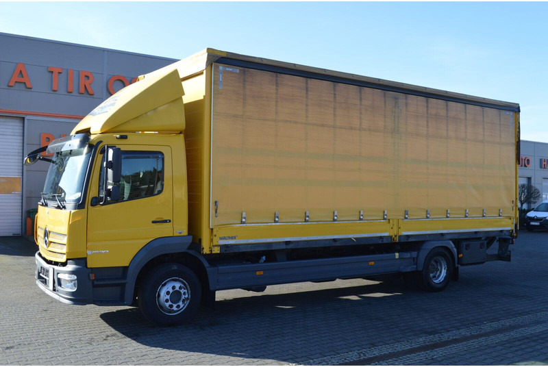 Mercedes-Benz Atego 1530 E6 PRITSCHE PLANE+LBW 1500 kg 1.HAND - Truk dengan terpal samping: gambar 2 Mercedes-Benz Atego 1530 E6 PRITSCHE PLANE+LBW 1500 kg 1.HAND - Truk dengan terpal samping: gambar 2