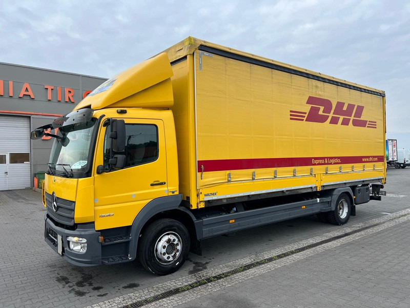 Mercedes-Benz Atego 1530 EURO 6 CURTAIN TILT LIFT 1.HAND - Truk dengan terpal samping: gambar 1 Mercedes-Benz Atego 1530 EURO 6 CURTAIN TILT LIFT 1.HAND - Truk dengan terpal samping: gambar 1