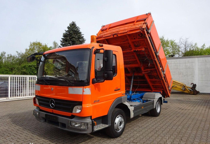 Mercedes-Benz Atego 818 3 way Meiller tipper - Truk jungkit: gambar 1 Mercedes-Benz Atego 818 3 way Meiller tipper - Truk jungkit: gambar 1