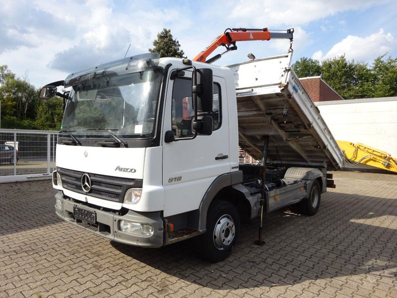Mercedes-Benz Atego 818 3 way Meiller tipper + crane Terex 36.2 - Van jungkit: gambar 3 Mercedes-Benz Atego 818 3 way Meiller tipper + crane Terex 36.2 - Van jungkit: gambar 3