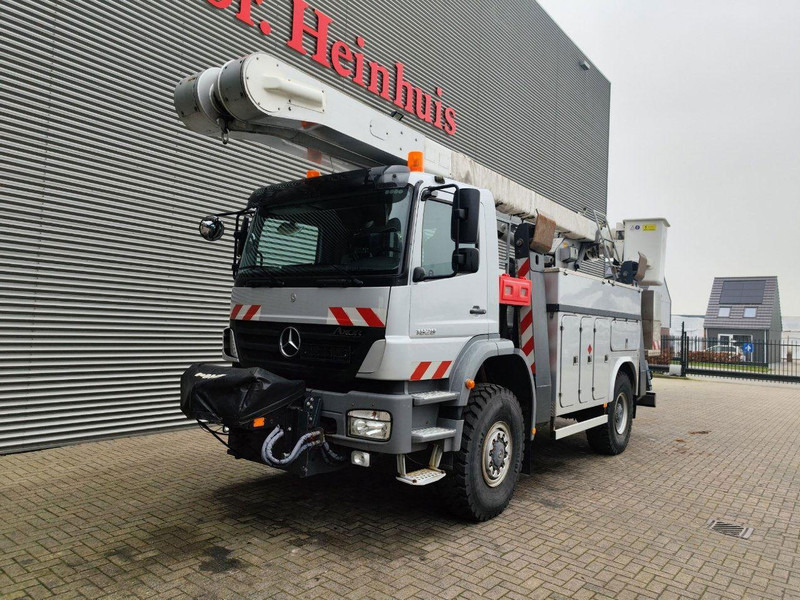 Mercedes-Benz Axor 1824 - Lifting basket - Platform udara yang dipasang di truk, Truk derek: gambar 1 Mercedes-Benz Axor 1824 - Lifting basket - Platform udara yang dipasang di truk, Truk derek: gambar 1