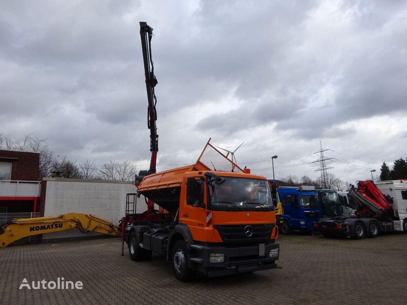 Leasing Mercedes-Benz Axor 1833 - 2 way tipper+crane Mercedes-Benz Axor 1833 - 2 way tipper+crane: gambar 9