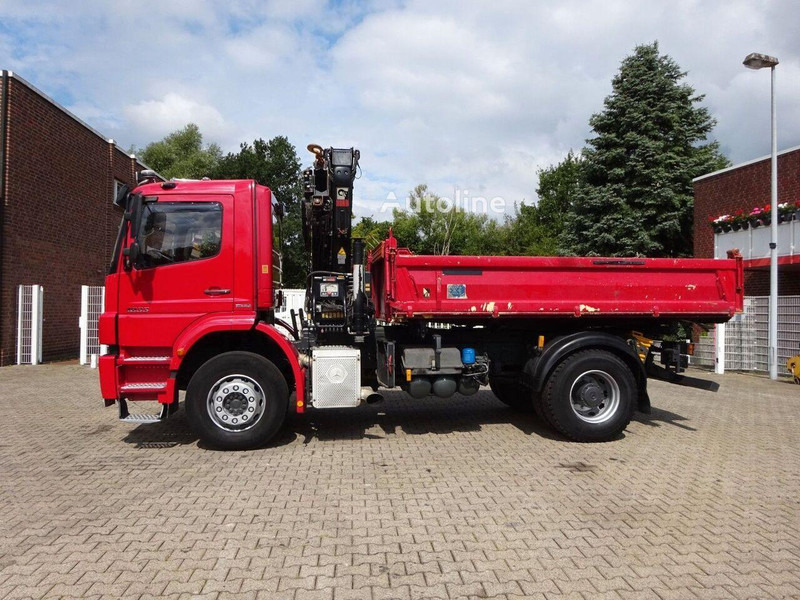 Mercedes-Benz Axor 1833 - Tipper+crane - Truk jungkit, Truk derek: gambar 2 Mercedes-Benz Axor 1833 - Tipper+crane - Truk jungkit, Truk derek: gambar 2