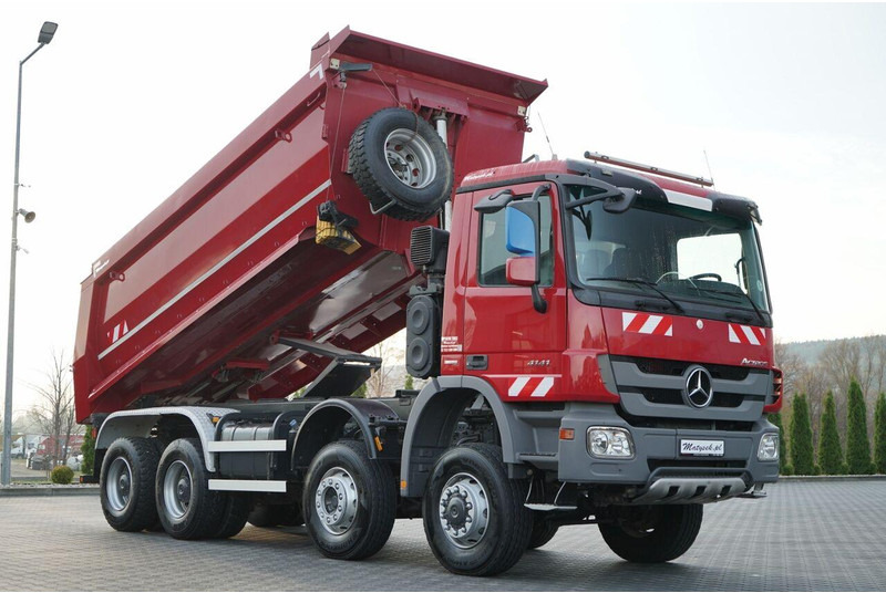 Mercedes-Benz CTROS 4141 / 8X6 / WYWROTKA TYLNOZSYPOWA / MEILLER KIPPER 5.3M / - Truk jungkit: gambar 2 Mercedes-Benz CTROS 4141 / 8X6 / WYWROTKA TYLNOZSYPOWA / MEILLER KIPPER 5.3M / - Truk jungkit: gambar 2