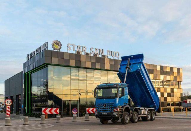 Mercedes-Benz MERCEDES BENZ Arocs 4142 8x8 Carnehl Tipper - Truk jungkit, Truk derek: gambar 2 Mercedes-Benz MERCEDES BENZ Arocs 4142 8x8 Carnehl Tipper - Truk jungkit, Truk derek: gambar 2