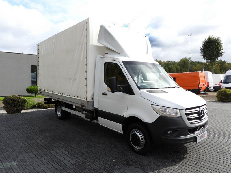 Mercedes-Benz SPRINTER 316 PLANDEKA 10 PALET BLIŹNIACZE KOŁA KLIMATYZACJA 165 - Van dengan terpal samping: gambar 4 Mercedes-Benz SPRINTER 316 PLANDEKA 10 PALET BLIŹNIACZE KOŁA KLIMATYZACJA 165 - Van dengan terpal samping: gambar 4