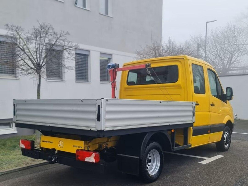 Mercedes-Benz Sprinter 519 CDI Doka - Flatbed truck + crane - Truk flatbed, Truk derek: gambar 3 Mercedes-Benz Sprinter 519 CDI Doka - Flatbed truck + crane - Truk flatbed, Truk derek: gambar 3