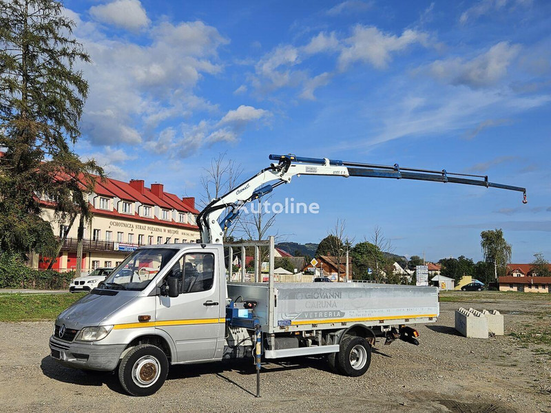 Mercedes-Benz Sprinter 616 Flatbed + crane Cormach - Truk flatbed, Truk derek: gambar 1 Mercedes-Benz Sprinter 616 Flatbed + crane Cormach - Truk flatbed, Truk derek: gambar 1