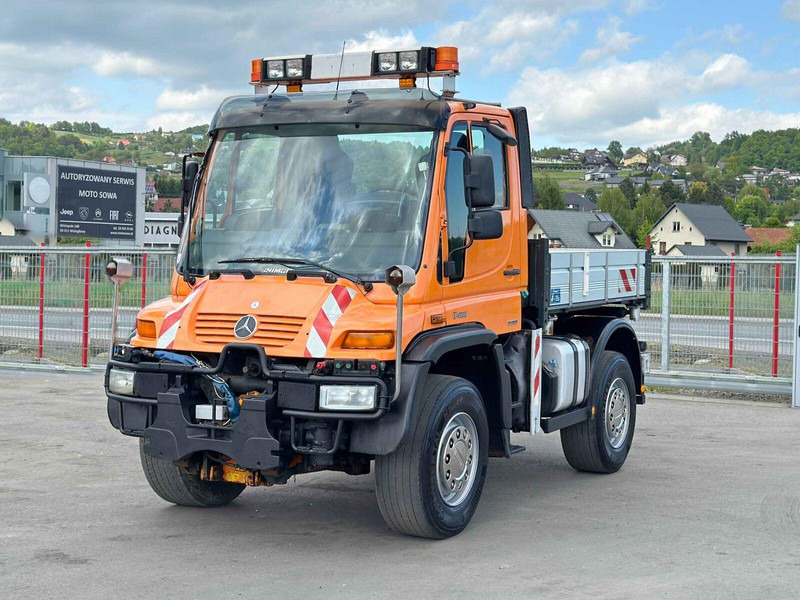 Mercedes-Benz UNIMOG 400 * KIPPER 2,40 * 4x4 * TOPZUSTAND - Truk jungkit: gambar 2 Mercedes-Benz UNIMOG 400 * KIPPER 2,40 * 4x4 * TOPZUSTAND - Truk jungkit: gambar 2