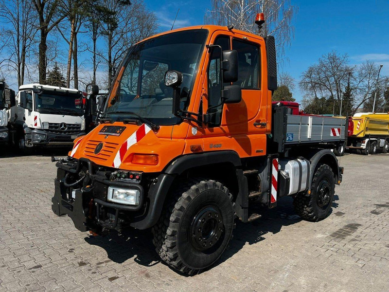 Mercedes-Benz UNIMOG U400 405/12 ZUGMASCHINE/ KIPPER - Tempat sampah: gambar 2 Mercedes-Benz UNIMOG U400 405/12 ZUGMASCHINE/ KIPPER - Tempat sampah: gambar 2
