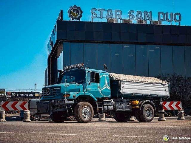Mercedes-Benz Zetros 1833 4x4 Kipper Camper Chassis - Truk sasis, Truk derek: gambar 1 Mercedes-Benz Zetros 1833 4x4 Kipper Camper Chassis - Truk sasis, Truk derek: gambar 1