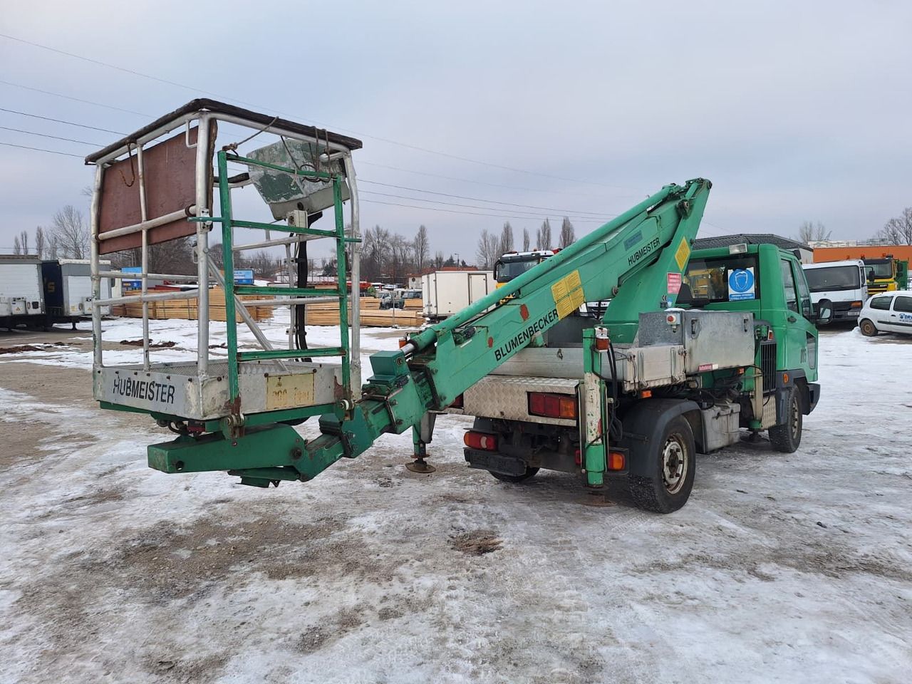 Multicar Framo M30 4x4 - BLUMENBECKER HM 200 - 20,6m /BDF System / - Platform udara yang dipasang di truk: gambar 3 Multicar Framo M30 4x4 - BLUMENBECKER HM 200 - 20,6m /BDF System / - Platform udara yang dipasang di truk: gambar 3