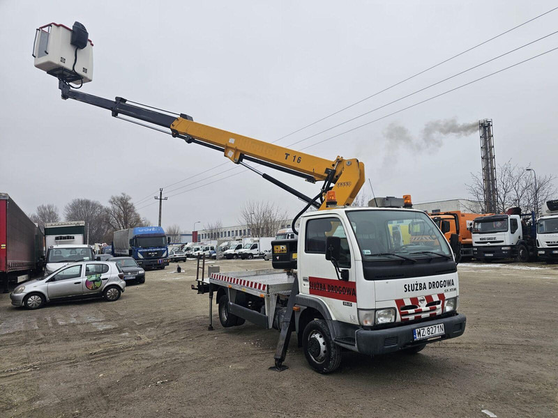 Nissan Cabstar 35.10 - Socage Lifting Basket - 16m - Platform udara yang dipasang di truk: gambar 1 Nissan Cabstar 35.10 - Socage Lifting Basket - 16m - Platform udara yang dipasang di truk: gambar 1